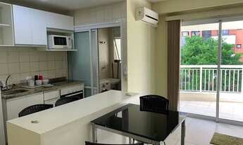 Imagem 2: Apartamento com 1 dormitório para alugar, 50 m² por R$ 5.000,00/mês - Brooklin - São Paulo