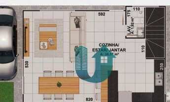 Imagem 4: Sobrado Triplex Bairro Alto com 3 dormitórios (1 suite), 2 vagas e Solarium