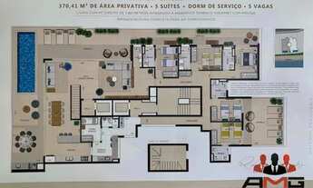 Imagem 5: Apartamento com 4 suítes, vista frontal para o mar, pé na areia, 193 m² - Riviera - Módul