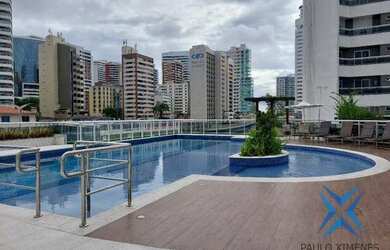 Imagem 2: Apartamento com 2 dormitórios para alugar, 62 m² por R$ 6.097,00/mês - Meireles - Fortalez