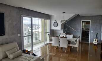 Imagem 5: Cobertura com 3 vagas, 3 suítes no segundo piso, sala ampla anexa a uma área externa com c