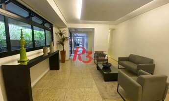 Imagem 2: Apartamento com 3 dormitórios à venda, 159 m² por R$ 1.050.000,00 - Gonzaga - Santos/SP