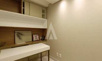 Imagem 5: Sala comercial mobiliada, com 2 cômodos e 1 lavabo. localizada no bairro Glória