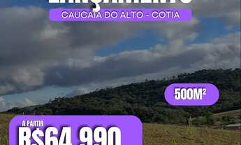 Imagem 1: SEU LOTE EM CAUCAIA DO ALTO COTIA COM ENTRADA FACILITADA! 500M² PRONTOS PRA CONSTRUIR