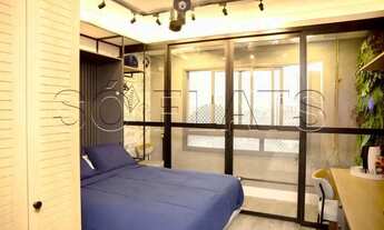 Imagem 2: Flat estilo Studio disponível para locação no bairro do Tatuapé contendo 25m² e 1 dormitór