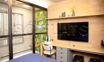 Imagem 3: Flat estilo Studio disponível para locação no bairro do Tatuapé contendo 25m² e 1 dormitór