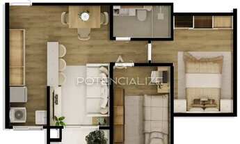 Imagem 4: APARTAMENTO com 2 dormitórios à venda com 82m² por R$ 299.000,00 no bairro Santa Cândida