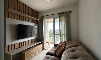 Imagem 2: Apartamento mobiliado de 67m² com 03 quartos para locação - Alto da Boa Vista