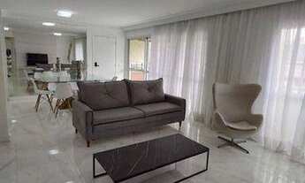 Imagem 2: Apartamento com 3 dormitórios para alugar, 128 m² por R$ 6.300,00/mês - Centro - Santo And