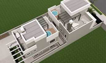 Imagem 7: Última Unidade-Casa Alto Padrão de Condomínio Fechado com 146 metros Bairro: Água Verde