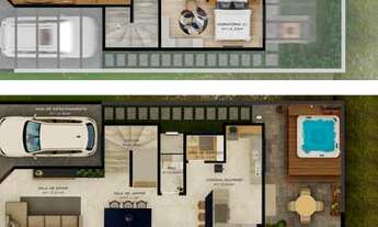 Imagem 5: Sobrado alto padrão 133m² com suíte no bairro Itacolomi