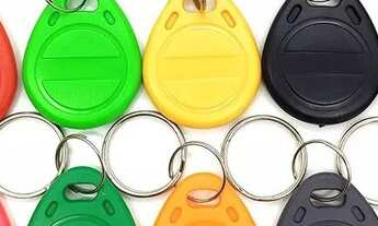 Imagem 3: Kit C/ 100 Pecas TAGS Controles de Acesso 125kHz Regravavel