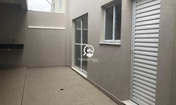 Imagem 7: Lindo sobrado novo com construção isolada com 3 quartos sendo 1 suite, área gourmet com ch