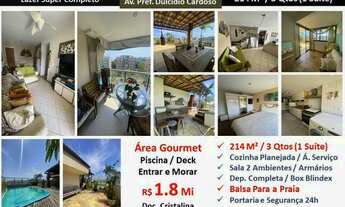 Imagem: Cobertura duplex para venda tem 214 metros