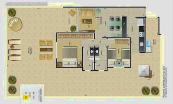 Imagem 7: Melhor 2 Quartos Suíte Varanda do Bairro Ouro Preto