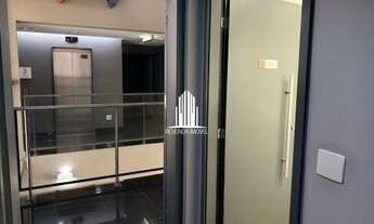 Imagem 4: Excelente sala comercial com piso elevado, iluminação, recepção, copa, banheiro, deposito