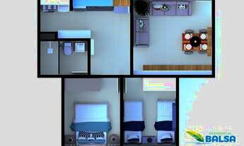 Imagem 7: Apartamento para venda possui 49 metros quadrados com 2 quartos em Americana - SP