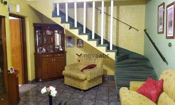 Imagem 4: Sobrado com 3 dormitórios à venda, 221 m² por R$ 530.000 - Vila Camilópolis - Santo André