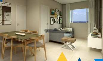 Imagem 2: Apartamento para venda com 42,91m² com 2 quartos sociais, no Bairro da Tamarineira - Recif