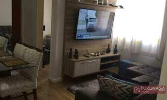 Imagem 2: Apartamento com 2 dormitórios para alugar, 44 m² por R$ 850/mês - Jardim São Luis - Guarul