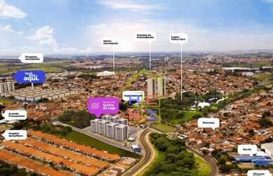 Imagem 4: Apartamento com 2 dormitórios à venda, 42 m² por R$ 194.900 - Jardim Villagio Ghiraldelli