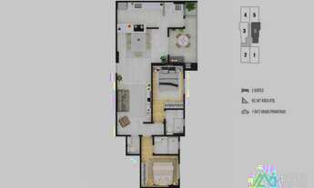 Imagem 7: Apartamento com 2 dorms, Boqueirão, Praia Grande - R$ 434 mil, Cod: 335