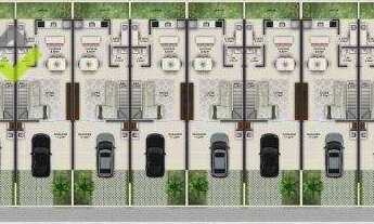 Imagem 2: Sobrado 3 dormitórios (1 suíte) com 112 m² - 450m da praia - por R$ 452mil - Itacolomi - B