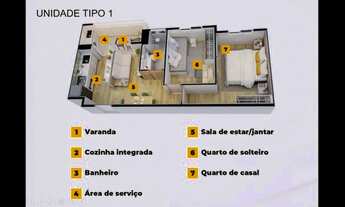 Imagem 5: More a 5 min do Center Vale em um projeto lindo com lazer completo!