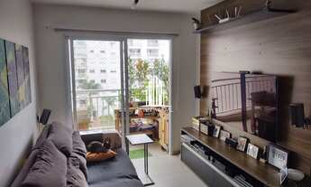 Imagem 2: Apartamento 62m2, 2 dormitórios, 1 suíte 2 banheiros, 1 vaga Interlagos