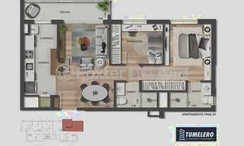 Imagem: Porto Alegre - Apartamento Padrão - Cristo