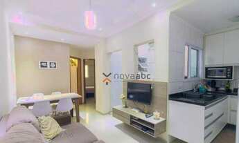 Imagem 5: Apartamento com 2 dormitórios à venda, 44 m² por R$ 235.000 - Jardim Alvorada - Santo Andr