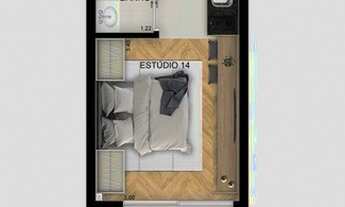 Imagem 3: Studio 23m² com terraço na melhor localização da Vila Madalena com a maior segurança e tec