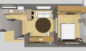 Imagem 4: Apartamento Luxo 1 quarto Bairro Batel Curitiba