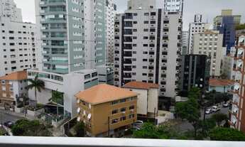 Imagem 6: Apto 8º andar Frente com Sacada Vista Livre-Próx a Praia - 2 Dorms, Suíte - Pta Praia-Sant