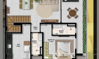 Imagem 4: Apartamento para venda tem 66 metros quadrados com 2 quartos em Barra - Salvador - BA