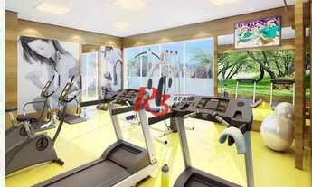 Imagem 7: Apartamento com 1 dormitório para alugar, 58 m² por R$ 3.900,00/mês - Boqueirão - Santos/S