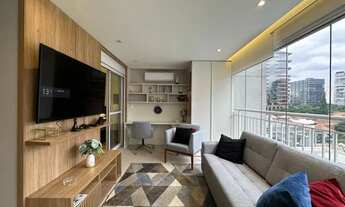 Imagem 2: Apartamento com 1 dormitório para alugar, 57 m² por R$ 10.000,00/mês - Vila Nova Conceição