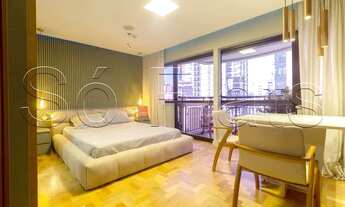 Imagem 2: Flat disponível para locação com fácil acesso a Moema na Vila Olímpia e Pinheiros