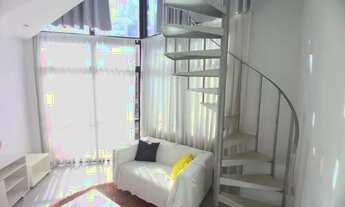 Imagem 3: Apartamento Flat Duplex Mobiliado 40m 1 dormitorio 1 vaga com lazer no Itaim Bibi