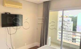 Imagem 11: Flat com mobília refinada e para locação em Pinheiros totalmente mobiliado. Consulte-nos