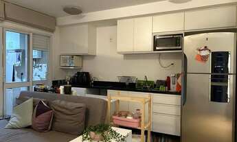 Imagem 3: Studio aluguel 58 m2, sacada gourmet, ótima vista, próx, metro em Pinheiros - São Paulo