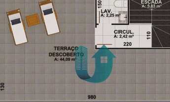 Imagem 7: Sobrado Triplex Bairro Alto com 3 dormitórios (1 suite), 2 vagas e Solarium