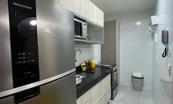 Imagem 4: Quarto e sala mobiliado na Ponta Verde