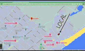 Imagem 3: Salão com terreno medindo no total 5 por 25 Beira mar em Peruíbe