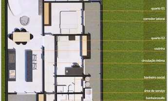 Imagem 2: Vendo casa de 3/4 sendo duas suítes no condomínio girassóis