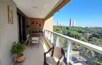 Imagem 2: Em frente ao Lago das Rosas com 4 suites e um Terraço Panorâmico. Apartamento com 4 Quarto