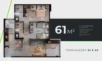 Imagem 4: LIFT SMART RESIDENCE / CRUZ DAS ALMAS. AP