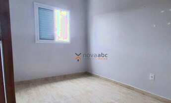 Imagem 6: Cobertura com 2 dormitórios para alugar, 100 m² por R$ 2.000,00/mês - Vila Linda - Santo A