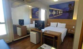 Imagem 2: Vendo flat no S4, mobiliado, 23m², com vaga de garagem