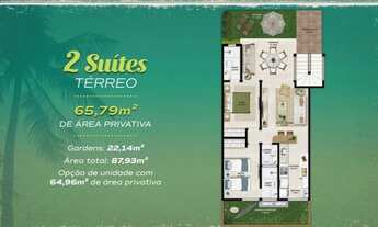 Imagem 4: Apartamento para venda com 65 metros quadrados com 2 quartos